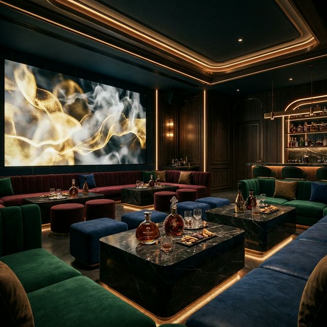 청라 미러룸 프리미엄 VVIP 라운지 실제 시설